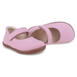 EMEL Barefoot Różowe Baleriny Dziecięce Na Rzep E 2826-2 – Chwali Piętka