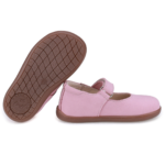 EMEL Barefoot Różowe Baleriny Dziecięce Na Rzep E 2826-2 – Chwali Piętka