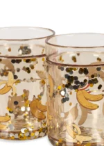 Konges Slojd Kubek dziecięcy GLITTER CUPS bananas 180ml - obrazek 3