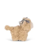 Konges Slojd Zawieszka do plecaka Kotek Animal Bag Charm Beige Cat - obrazek 2