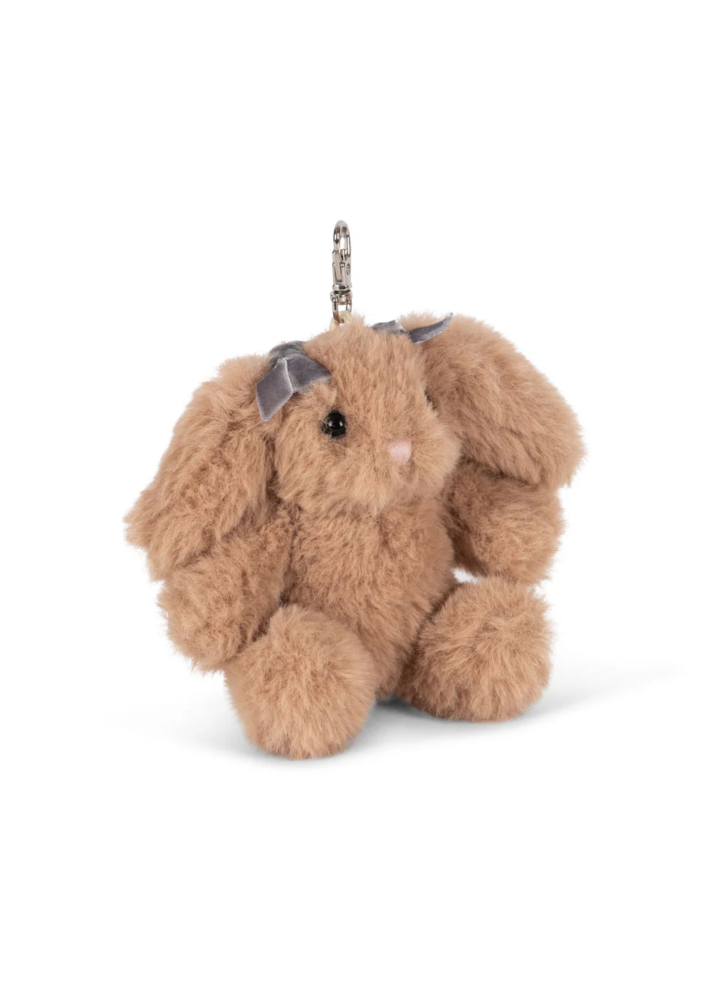 Konges Slojd Animal Bag Charm Brown Bunny – breloczek dla dzieci Zawieszka do plecaka króliczek Konges Slojd Brown Bunny