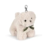 Zawieszka do plecaka piesek Konges Slojd Off White Puppy
