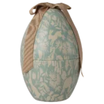 Jajko wielkanocne mailem niebieskie