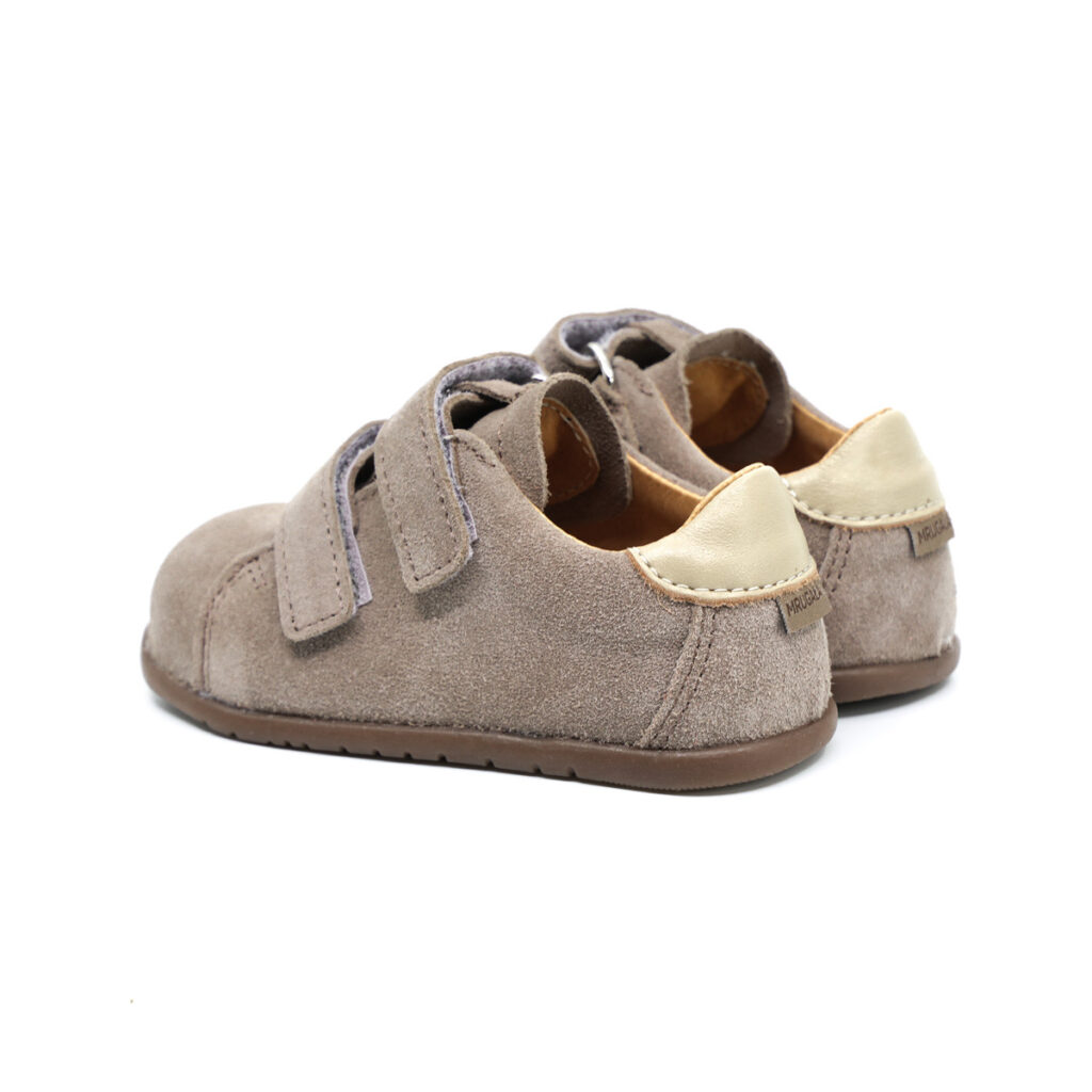 buty barefoot dla dzieci Mrugała MICRO rosa skórzane półbuty dziecięce