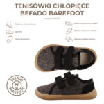 BEFADO Kapcie dziecięce BAREFOOT dla chłopca - obrazek 2