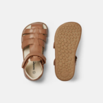 Bundgaard Sandały dziecięce Barefoot Rox Cognac - obrazek 2