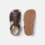 Bundgaard Sandały dziecięce Barefoot Rox Dark Brown - obrazek 2
