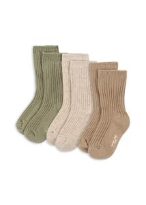 Skarpetki dziecięce Konges Slojd 3-pack Rib Socks Mix Pack – wygodne, bawełniane skarpetki z certyfikatem OEKO-TEX® STANDARD 100 dostępne w sklepie Chwali Piętka.