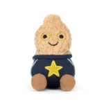 JellyCat Pluszak Wesoły Fistaszek Student 15 cm - obrazek 3