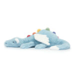 JellyCat Pluszowy Smok Błękitny 50 cm - obrazek 3