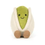 Jellycat Wesoła Pistacja 14 cm – pluszak Amuseables - obrazek 5