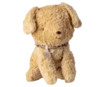 Maileg Puppy Small Soft Sand – pluszowy piesek w piaskowym kolorze 16cm