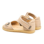 MRUGAŁA sandały dziecięce MILA Barefoot cappuccino - obrazek 2