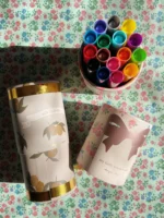 Flamastry dla dzieci Konges Slojd My Little Marker Set Flower Chwali Piętka