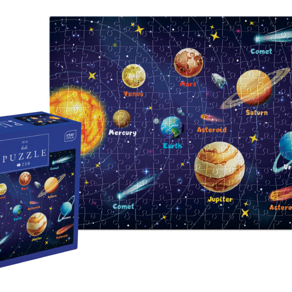 Interdruk Puzzle 250 elementów Układ Słoneczny Kids Solar System