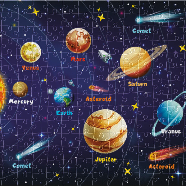 Interdruk Puzzle 250 elementów Układ Słoneczny Kids Solar System