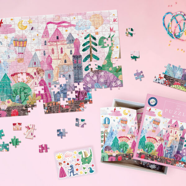Interdruk Puzzle 250 elementów Kids Castle zamek dla dzieci