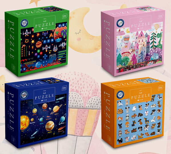 Interdruk Puzzle 250 elementów Kids Castle zamek dla dzieci