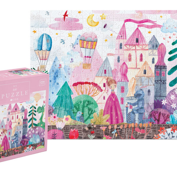 Interdruk Puzzle 250 elementów Kids Castle zamek dla dzieci