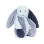 Jellycat Króliczek Puddlesea Niebieski 31 cm Bashful Bunnies Chwali Piętka