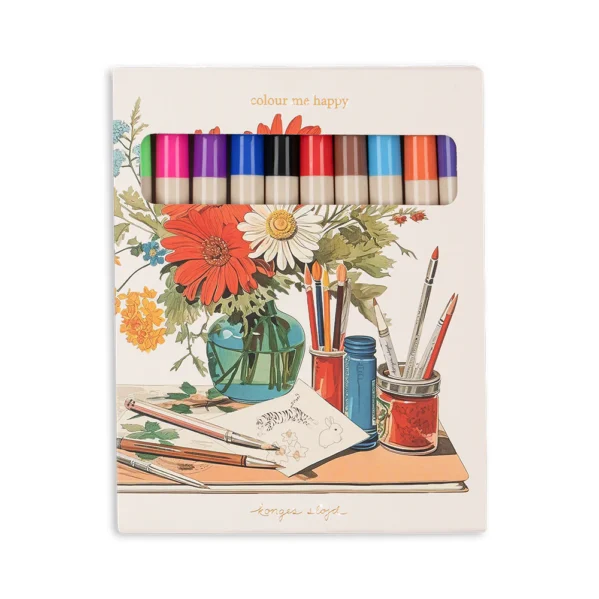 Konges Slojd magiczne flamastry Magic Pens 10 PCS Chwali Piętka