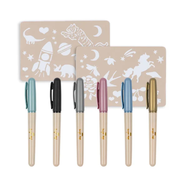 Konges Slojd Tattoo Pen Set Multi Chwali Piętka