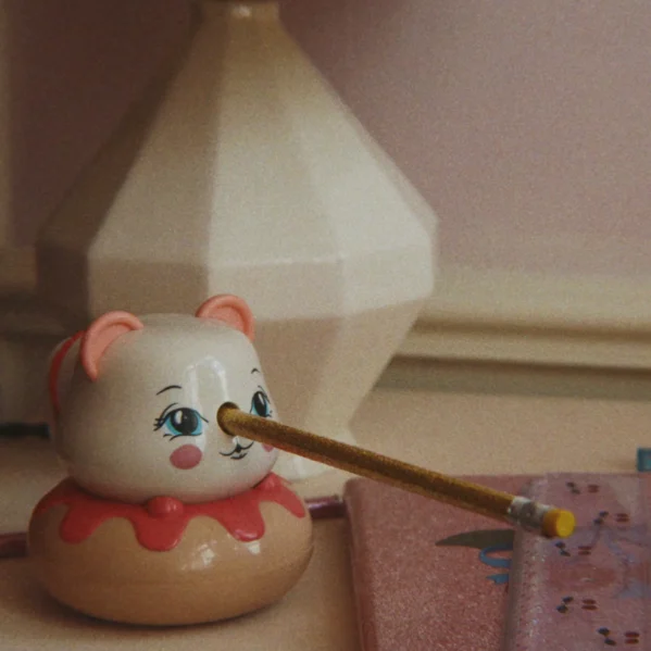 Konges Slojd Teddy temperówka strugaczka Twister Pencil Sharpener Chwali Piętka