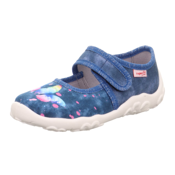Kapcie do przedszkola Superfit Bonny Blue Butterfly Chwali Piętka