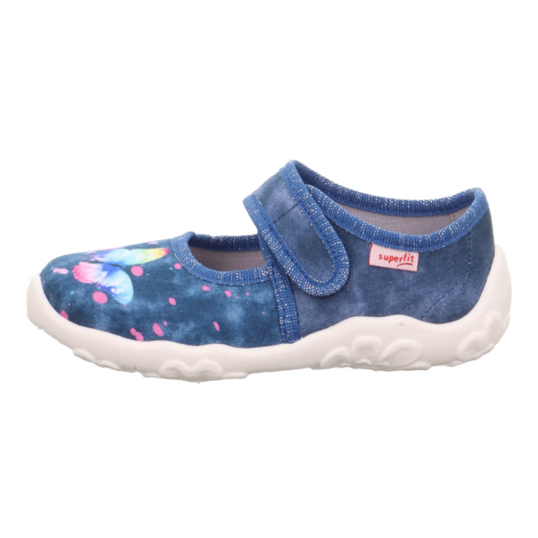 Kapcie do przedszkola Superfit Bonny Blue Butterfly Chwali Piętka
