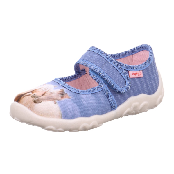 Kapcie do przedszkola Superfit Bonny Blue Horses Chwali Piętka