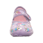 Superfit Bonny Lilac kapcie do przedszkola z jednorożcami Chwali Piętka