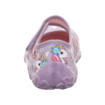 Superfit Bonny Lilac kapcie do przedszkola z jednorożcami Chwali Piętka