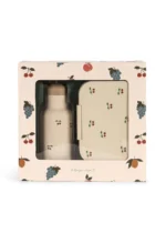 Zestaw śniadaniowy lunch box i bidon Konges Slojd Cherry Blush Chwali Piętka