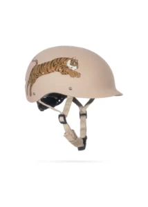 Kask dziecięcy Konges Slojd Tiger z motywem tygrysa – Chwali Piętka