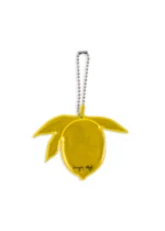 Konges Slojd Bag Charm Reflex Lemon – odblaskowa zawieszka do plecaka | Chwali Piętka