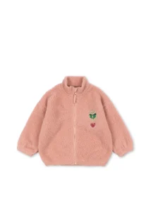 Kurtka teddy dziecięca Konges Slojd Jody Mellow Rose – Chwali Piętka