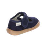Kapcie barefoot MILAMI Granatowe T-Bar – Chwali Piętka