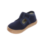 Kapcie barefoot MILAMI Granatowe T-Bar – Chwali Piętka