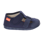 Kapcie do przedszkola MILAMI Na Dwa Rzepy Granatowe – sklep Chwali Piętka