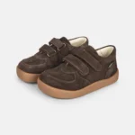 Sneakersy barefoot dla dzieci Bundgaard Lane Dark Brown TEX z membraną – Chwali Piętka