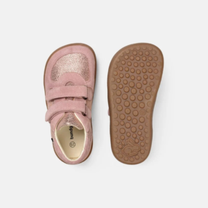 Sneakersy barefoot dla dzieci Bundgaard Lane Vintage Rose Glitter TEX – Chwali Piętka