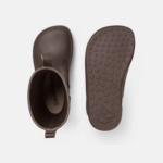 Kalosze barefoot dla dzieci Bundgaard Atlas Dark Brown z naturalnej gumy – Chwali Piętka