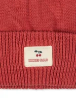 Konges Slojd czapka dziecięca Avely Beanie Cardinal z bawełny organicznej – Chwali Piętka