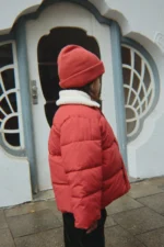 Konges Slojd czapka dziecięca Avely Beanie Cardinal z bawełny organicznej – Chwali Piętka