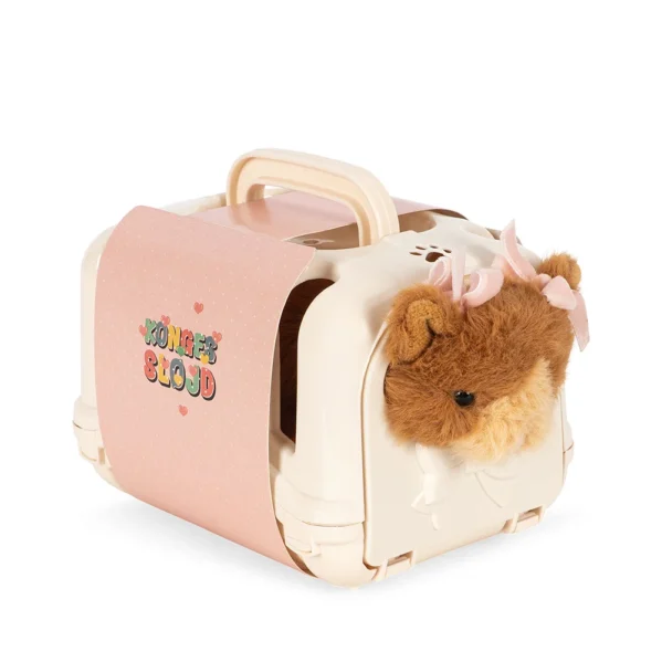 Pluszowy kotek Konges Slojd Take Care of Me Animals Cat w transporterze – Chwali Piętka
