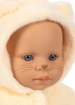 Lalka kotek Konges Slojd Kitty Beige 40 cm w puszystym kombinezonie – Chwali Piętka
