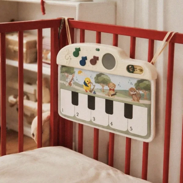 Mata muzyczna dla niemowląt Konges Slojd Melody Mat Multi – Chwali Piętka