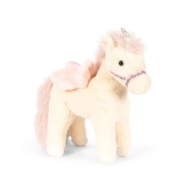 Pluszowy jednorożec Konges Slojd Starlight Unicorn Off White 38 cm – Chwali Piętka