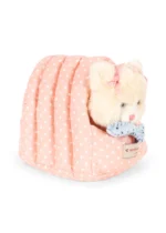 Pluszowy kotek Konges Slojd Calore Cat Teddy Beige w domku – Chwali Piętka