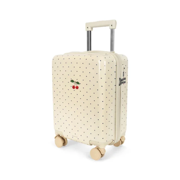 Walizka dziecięca Konges Slojd Travel Suitcase Navy Dot – Chwali Piętka